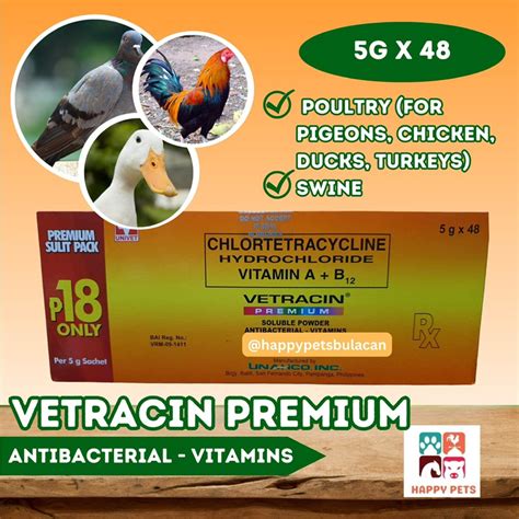 vetracin premium|Vetracin Premium 5g (48 Sachet) – gamefowlsupplement.com.